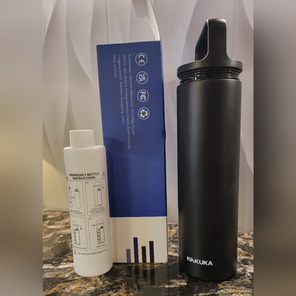 Black Medicine Temperature Bottle - Picture 2 of 2